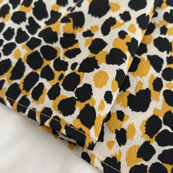 Ann Taylor Mixed Media Midi Dress - Sz. Large - Picture 3 of 6